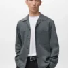 Fließendes Overshirt mit Taschen Fließendes Overshirt mit Taschen