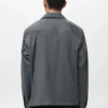 Fließendes Overshirt mit Taschen Fließendes Overshirt mit Taschen