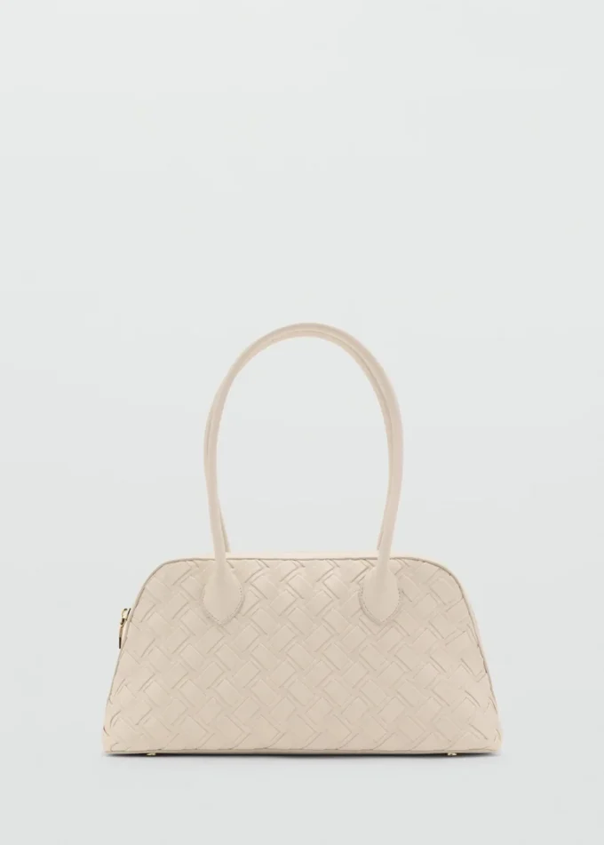 Geflochtene Bowlingtasche Geflochtene Bowlingtasche