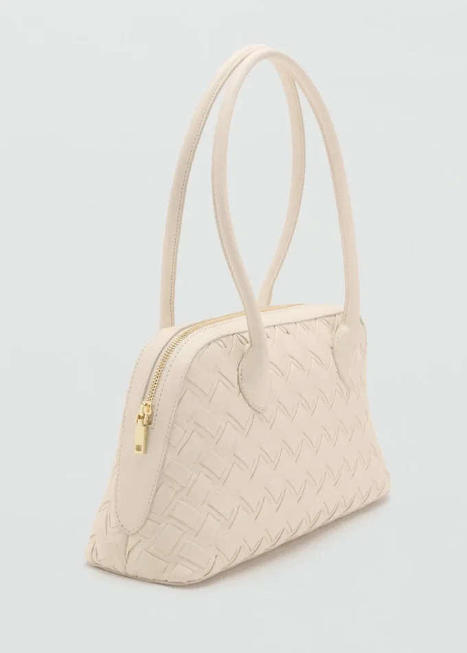 Geflochtene Bowlingtasche Geflochtene Bowlingtasche