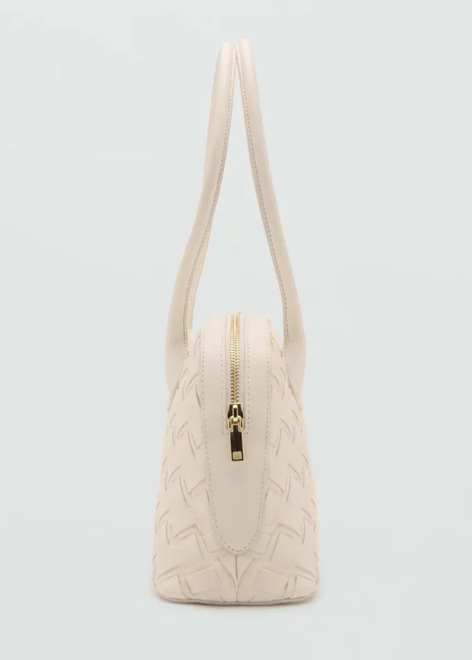 Geflochtene Bowlingtasche Geflochtene Bowlingtasche