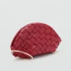 Geflochtene Leder-Clutch Geflochtene Leder-Clutch