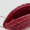 Geflochtene Leder-Clutch Geflochtene Leder-Clutch