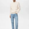 Geflochtener Strickpullover