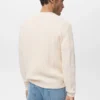 Geflochtener Strickpullover