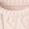 Geflochtener Strickpullover Geflochtener Strickpullover