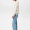 Geflochtener Strickpullover