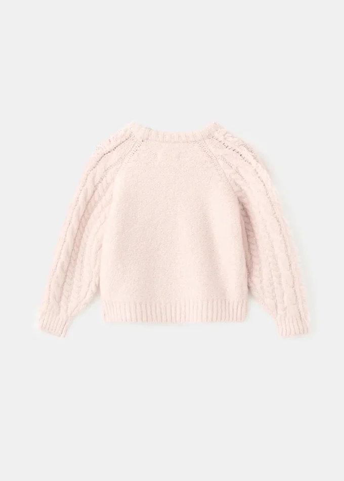 Geflochtener Strickpullover Geflochtener Strickpullover