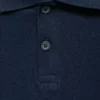 Geknöpftes Strick-Poloshirt Geknöpftes Strick-Poloshirt