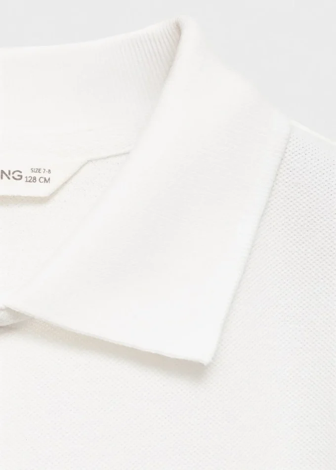 Geknöpftes Strick-Poloshirt Geknöpftes Strick-Poloshirt