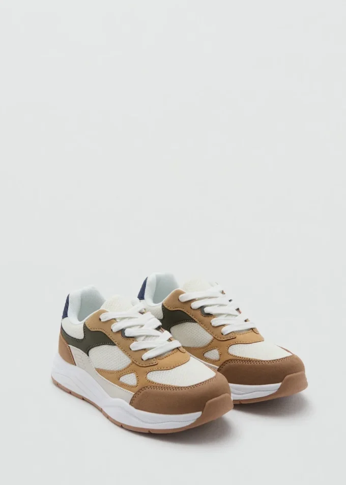 Gemischte Schnür-Sneaker