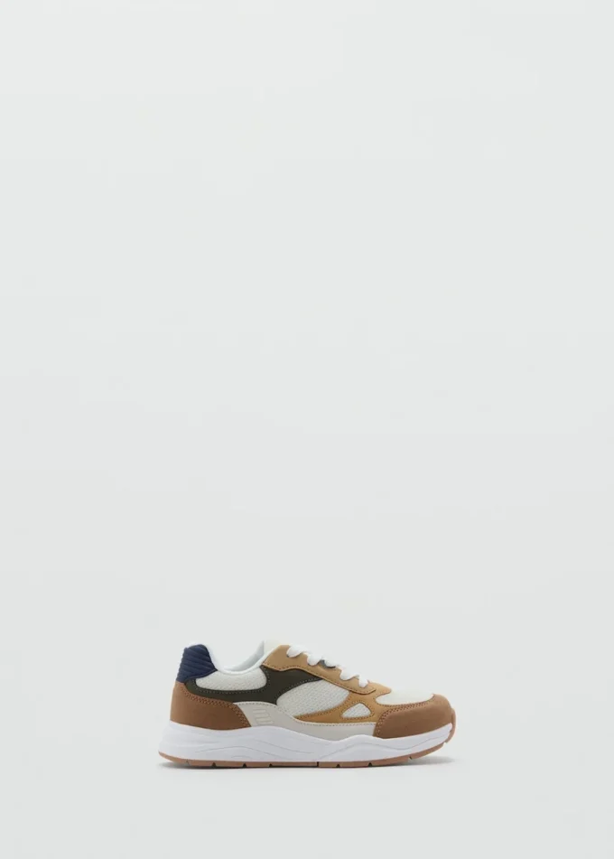 Gemischte Schnür-Sneaker