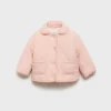 Gepolsterter Anorak mit Lammfellfutter Gepolsterter Anorak mit Lammfellfutter