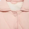 Gepolsterter Anorak mit Lammfellfutter Gepolsterter Anorak mit Lammfellfutter