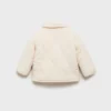Gepolsterter Anorak mit Lammfellfutter Gepolsterter Anorak mit Lammfellfutter