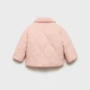 Gepolsterter Anorak mit Lammfellfutter Gepolsterter Anorak mit Lammfellfutter