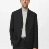 Gerade geschnittene Anzugjacke Gerade geschnittene Anzugjacke
