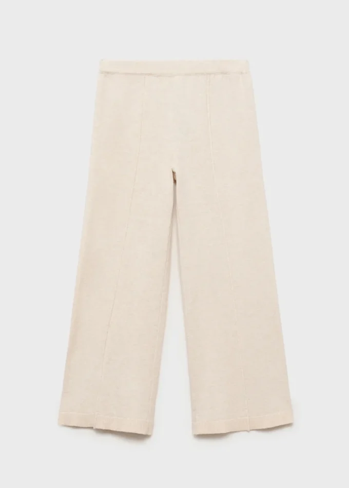 Gerade geschnittene Baumwollhose Gerade geschnittene Baumwollhose