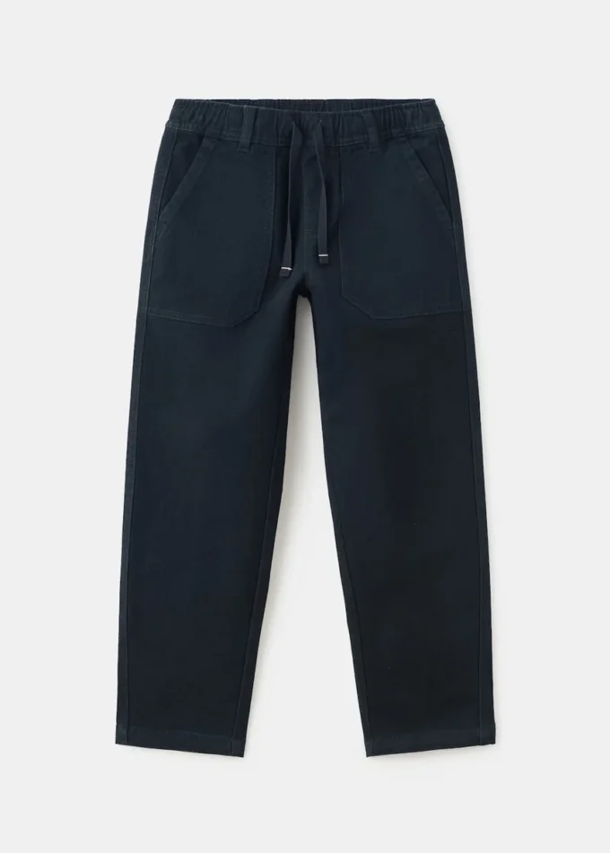 Gerade geschnittene Baumwollhose Gerade geschnittene Baumwollhose