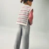 Gerade geschnittene Baumwolljeans Gerade geschnittene Baumwolljeans