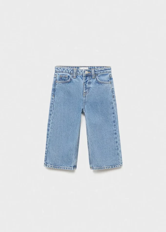 Gerade geschnittene Baumwolljeans