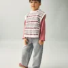 Gerade geschnittene Baumwolljeans Gerade geschnittene Baumwolljeans