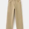 Gerade geschnittene Baumwolljeans Gerade geschnittene Baumwolljeans