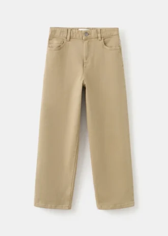 Gerade geschnittene Baumwolljeans