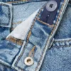 Gerade geschnittene Baumwolljeans