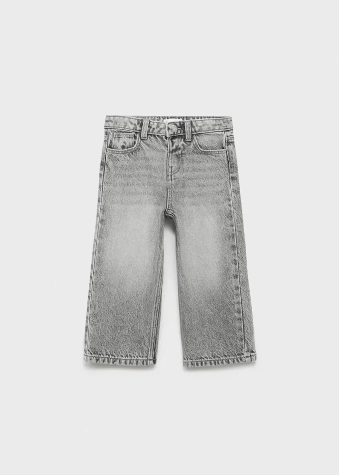 Gerade geschnittene Baumwolljeans Gerade geschnittene Baumwolljeans