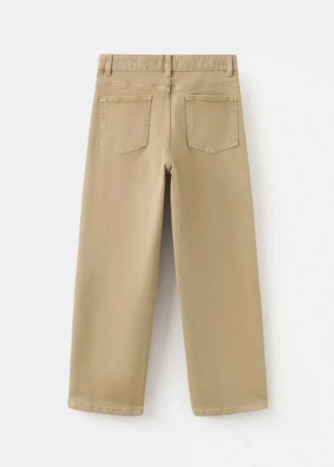 Gerade geschnittene Baumwolljeans Gerade geschnittene Baumwolljeans