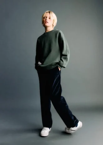 Gerade geschnittene Cordhose