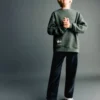 Gerade geschnittene Cordhose Gerade geschnittene Cordhose