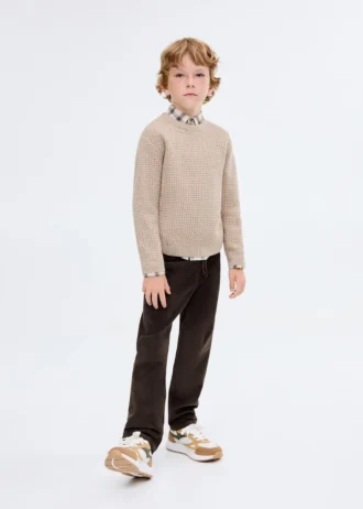 Gerade geschnittene Cordhose