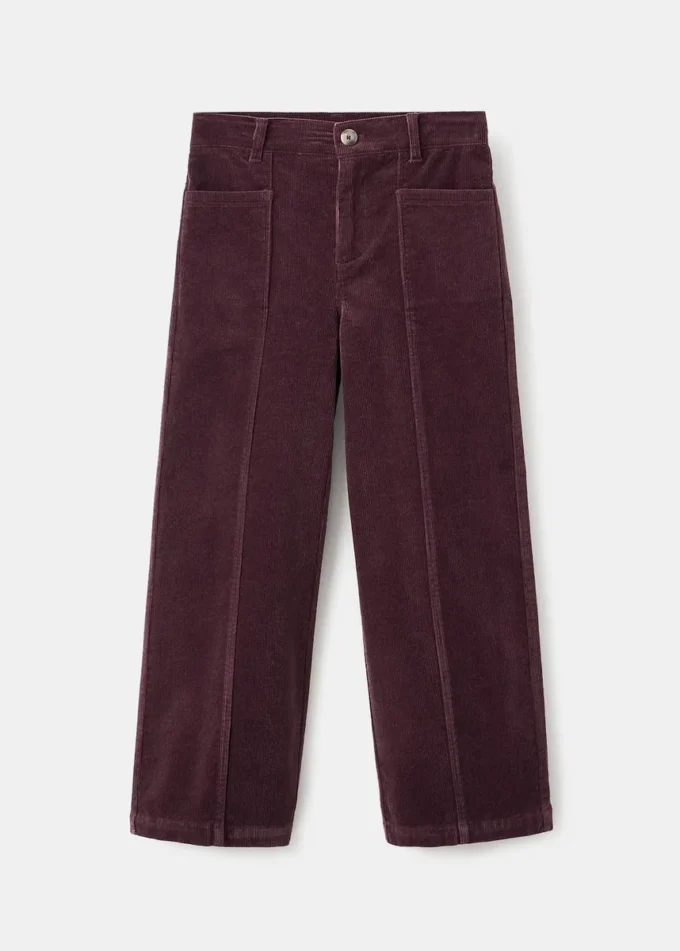 Gerade geschnittene Cordhose