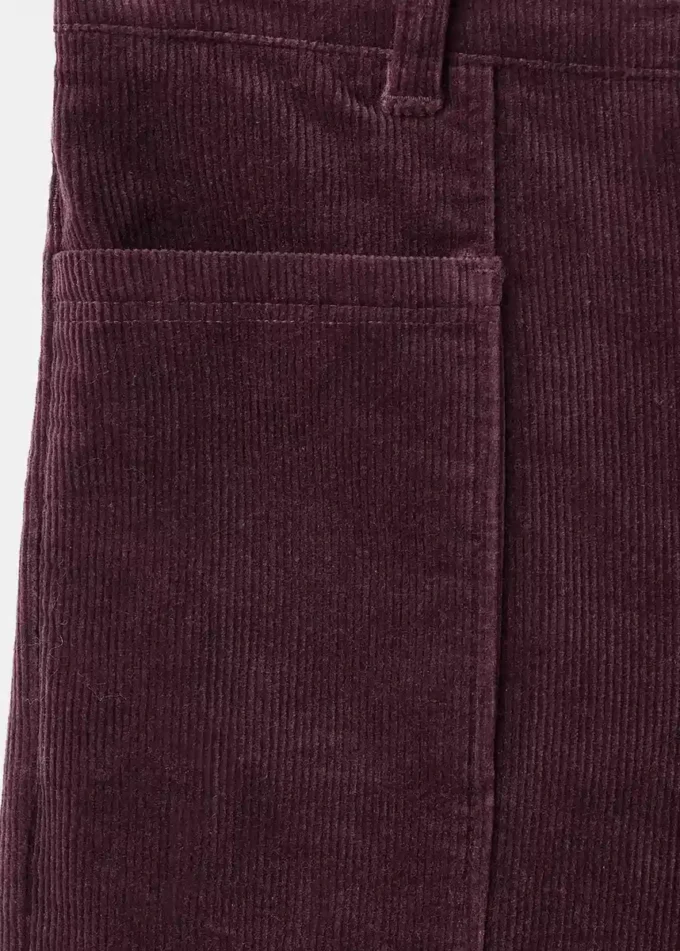 Gerade geschnittene Cordhose