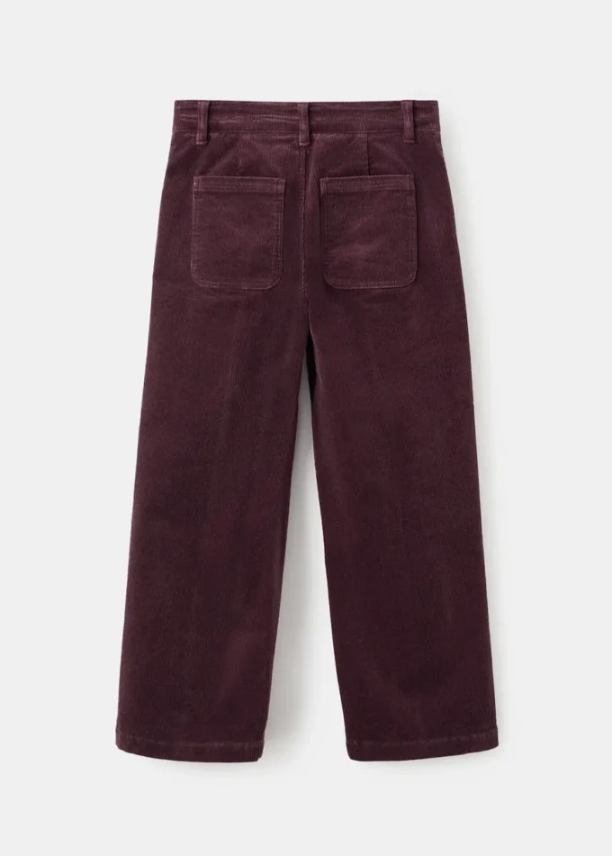 Gerade geschnittene Cordhose