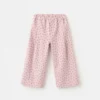 Gerade geschnittene Hose mit Blumenmuster Gerade geschnittene Hose mit Blumenmuster