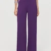 Gerade geschnittene Hose mit hoher Taille