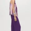 Gerade geschnittene Hose mit hoher Taille