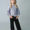 Gerade geschnittene Jeans mit Herzen