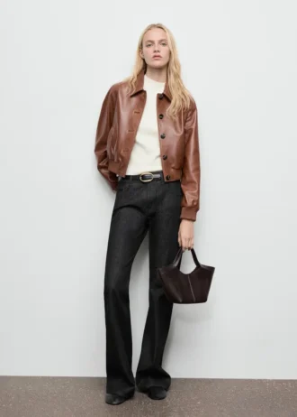 Gerade geschnittene Jeans mit niedriger Taille