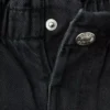 Gerade geschnittene Jeans mit Strassverzierung Gerade geschnittene Jeans mit Strassverzierung