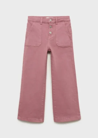 Gerade geschnittene Jeans mit Taschen