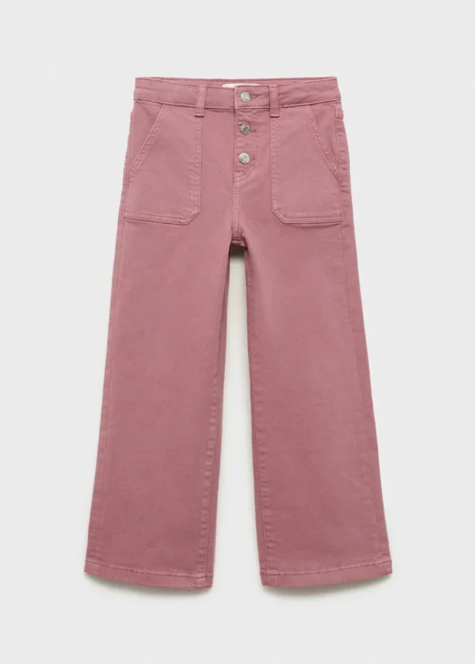 Gerade geschnittene Jeans mit Taschen Gerade geschnittene Jeans mit Taschen