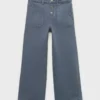 Gerade geschnittene Jeans mit Taschen Gerade geschnittene Jeans mit Taschen