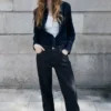 Gerade geschnittene Jeans mit Umschlag Gerade geschnittene Jeans mit Umschlag