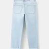 Gerade geschnittene Jeans mit Umschlag Gerade geschnittene Jeans mit Umschlag
