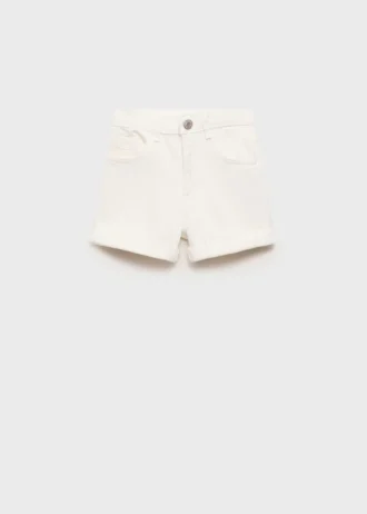 Gerade geschnittene Jeansshorts