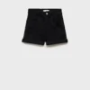 Gerade geschnittene Jeansshorts Gerade geschnittene Jeansshorts